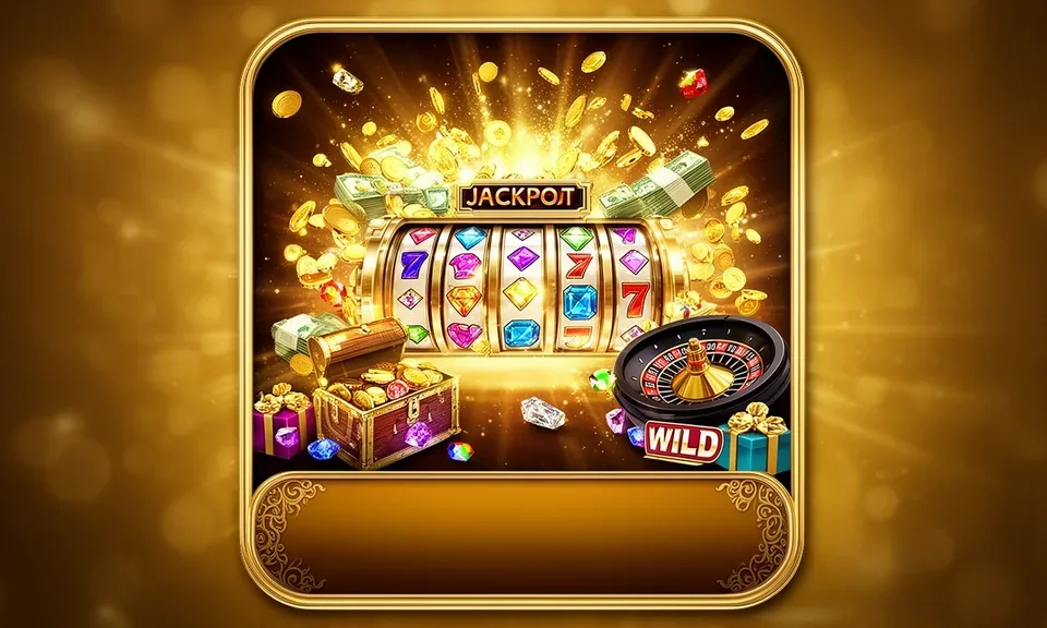 jx55t Gems Bonanza স্লট — রঙিন ক্লাস্টার, বড় ফিচার রাউন্ড